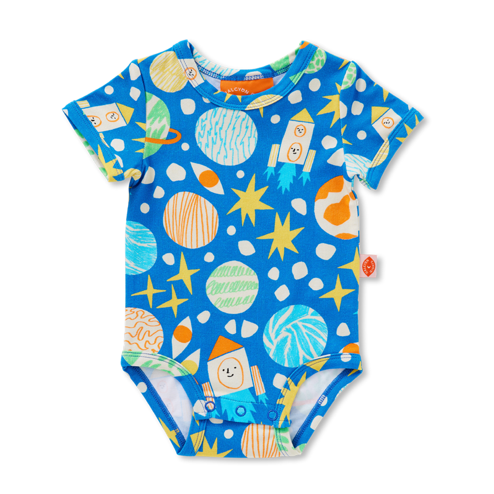 Short Sleeve Bodysuit / See You In Space