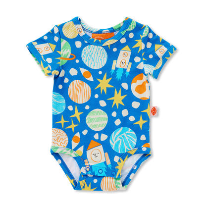 Short Sleeve Bodysuit / See You In Space