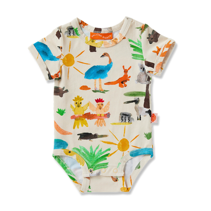 Yo's Country Short Sleeve Bodysuit