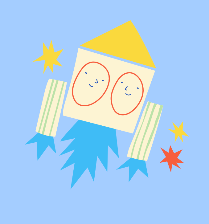 See You In Space Terry Shorts