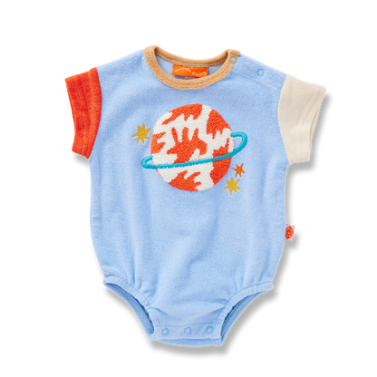 See You In Space Terry Short Sleeve Bodysuit