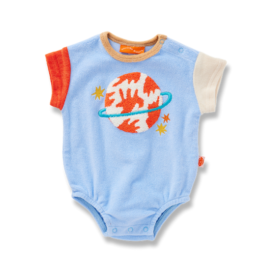 See You In Space Terry Short Sleeve Bodysuit