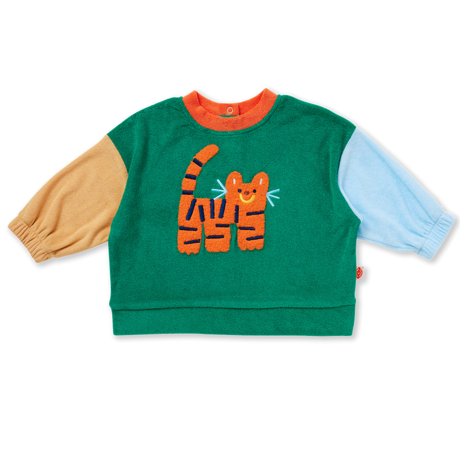 Terry Sweater / Zoo Crew Green