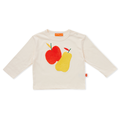 Cotton Long Sleeve T Shirt / Tiny Orchard