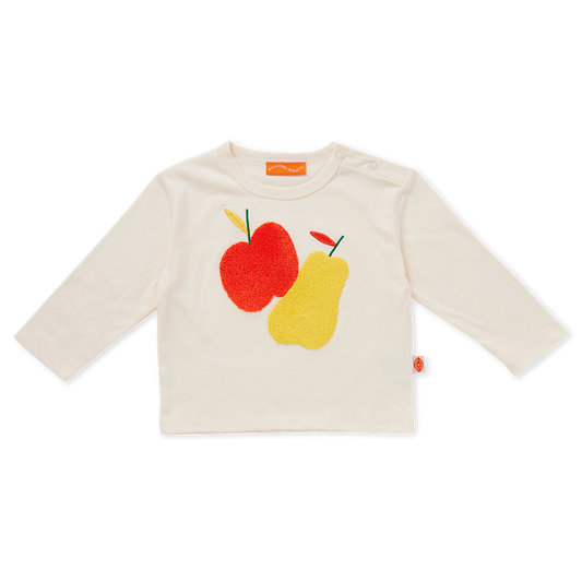 Cotton Long Sleeve T Shirt / Tiny Orchard
