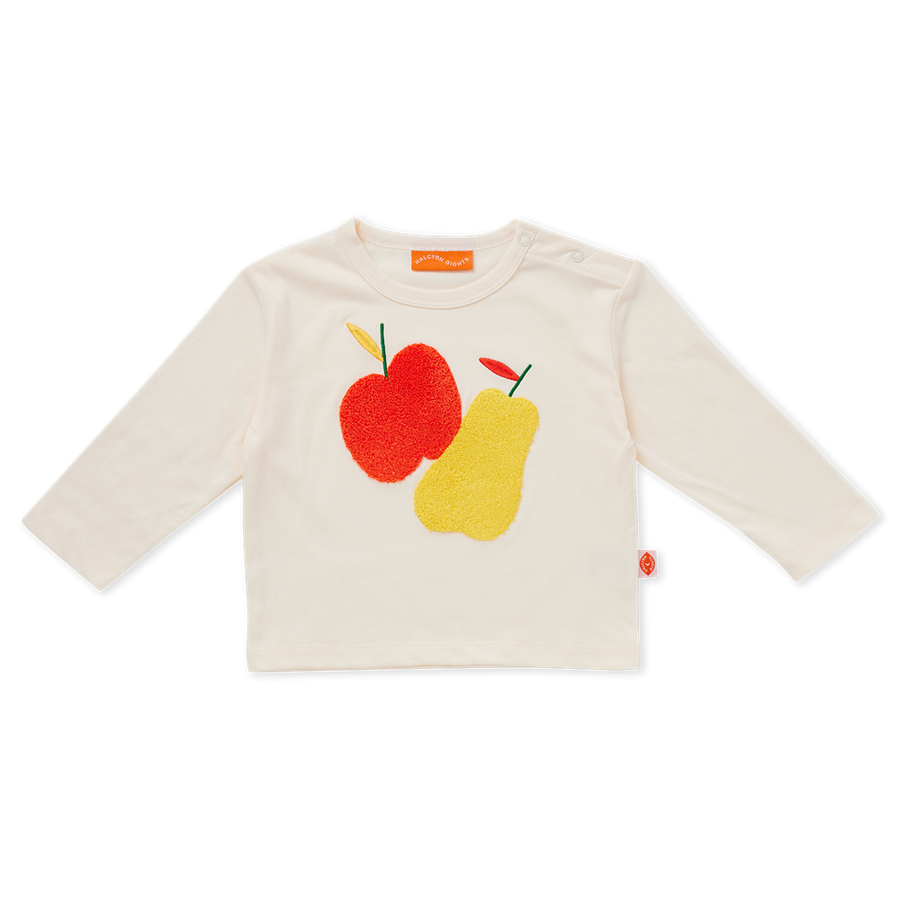 Cotton Long Sleeve T Shirt / Tiny Orchard