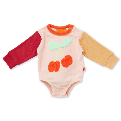 Terry Long Sleeve Bodysuit / Tiny Orchard