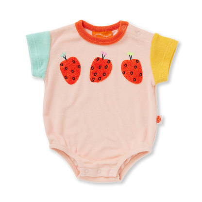 Terry Short Sleeve Bodysuit / Tiny Orchard