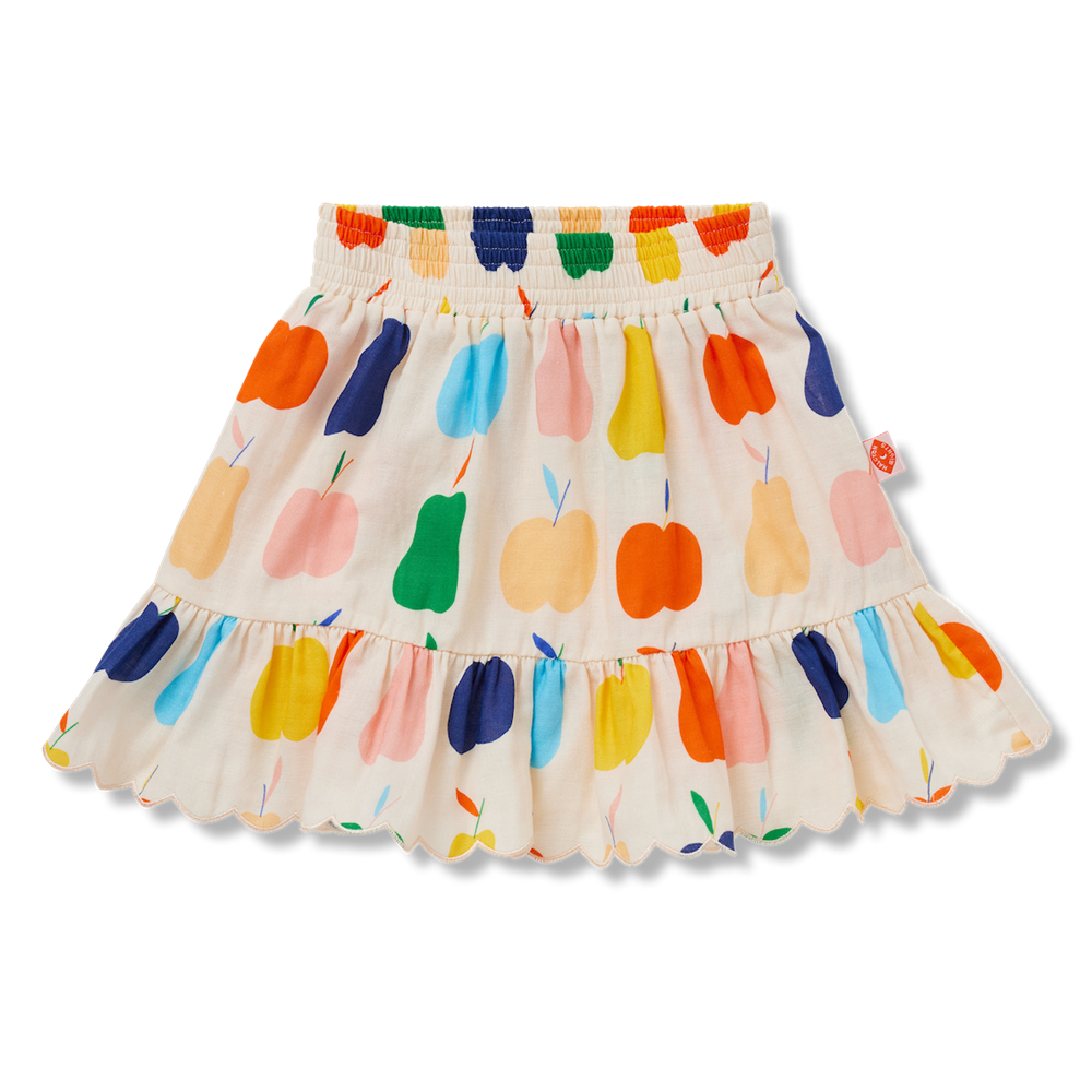 Woven Frill Skirt / Tiny Orchard