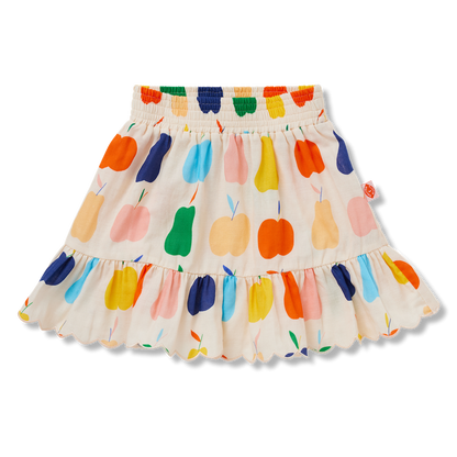 Woven Frill Skirt / Tiny Orchard