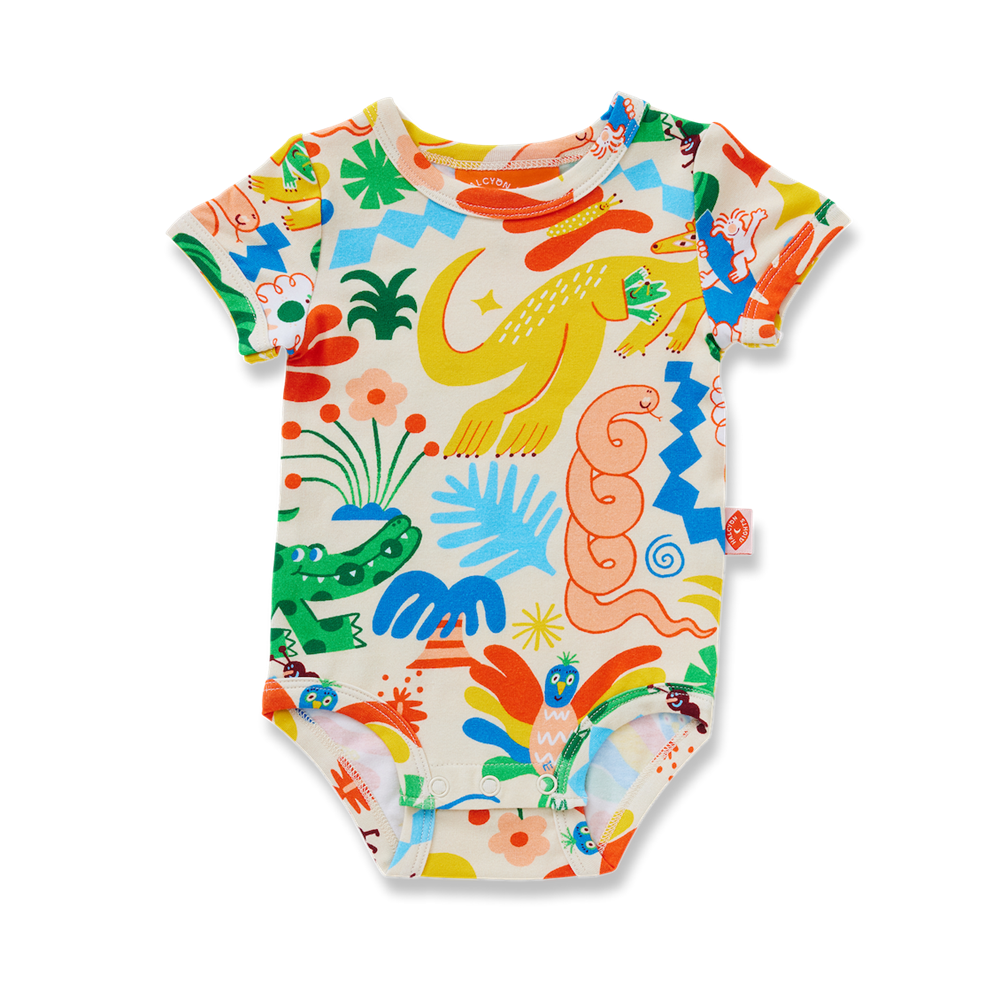 Tropicool Short Sleeve Bodysuit