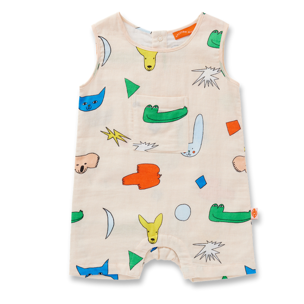 Little Billabong Woven Overalls