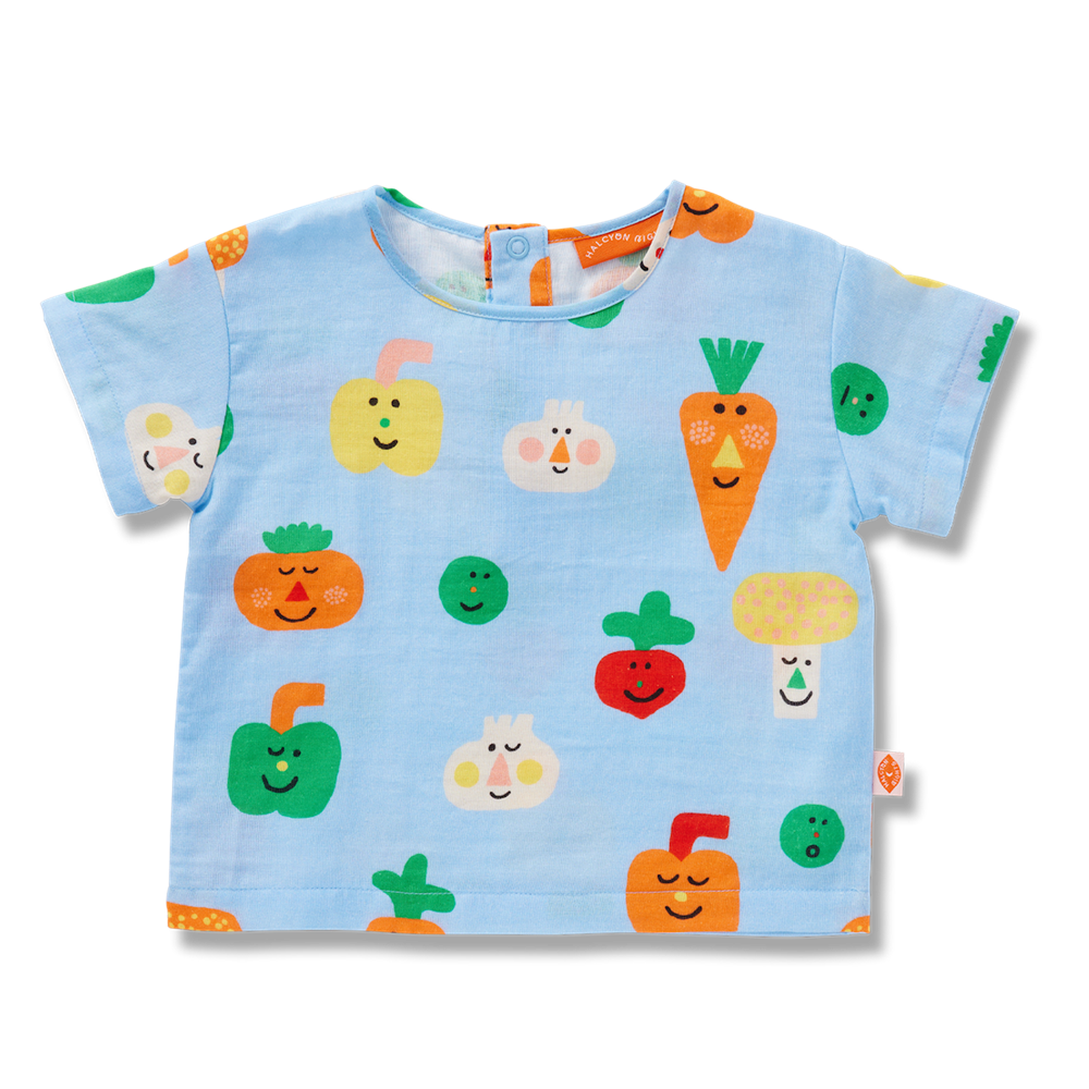 Teeny Tiny Veg Woven T-Shirt