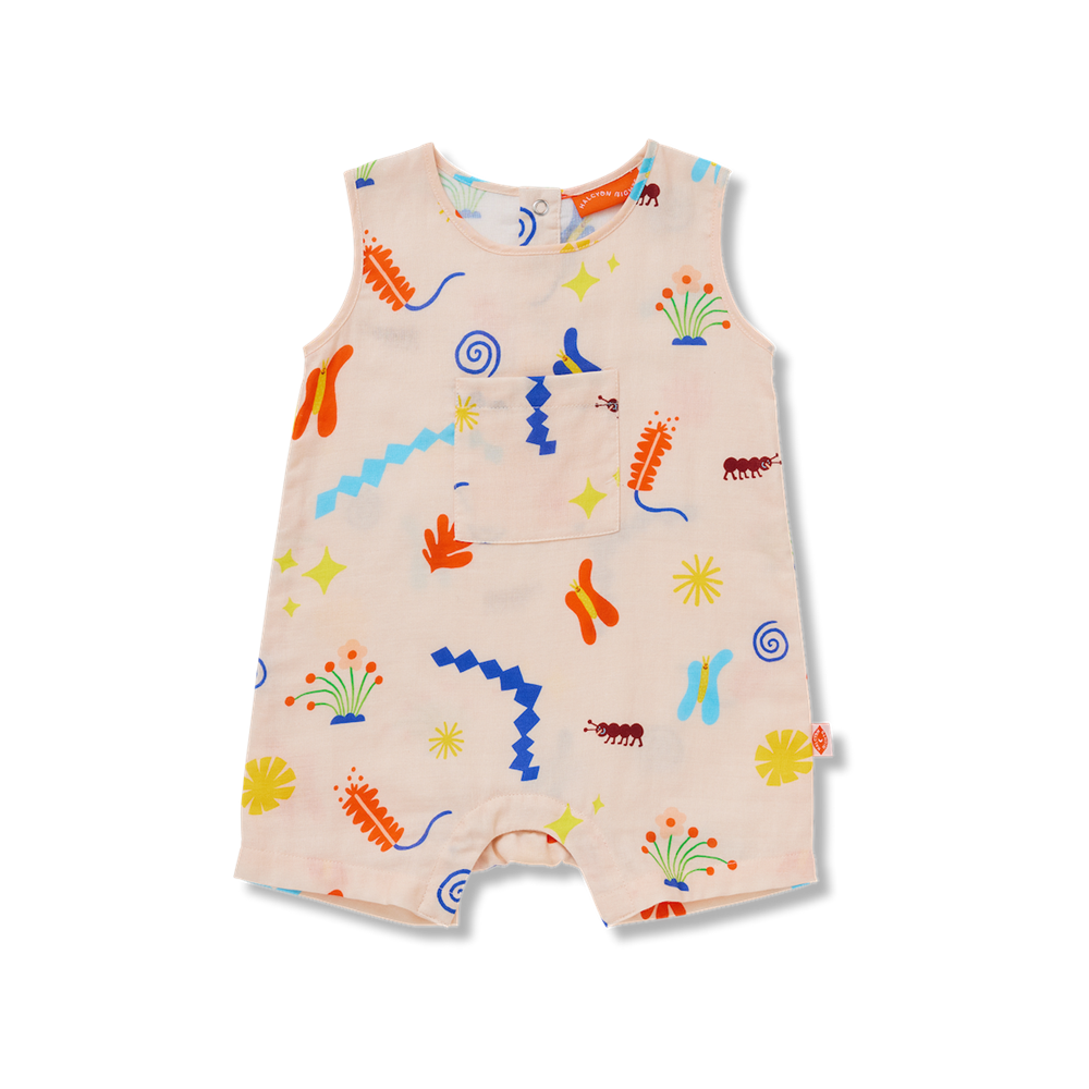 Woven Romper / Wiggle Wonders