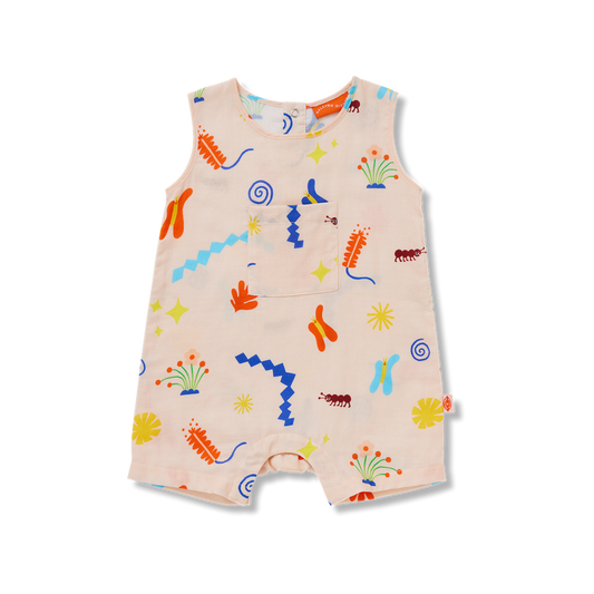 Woven Romper / Wiggle Wonders