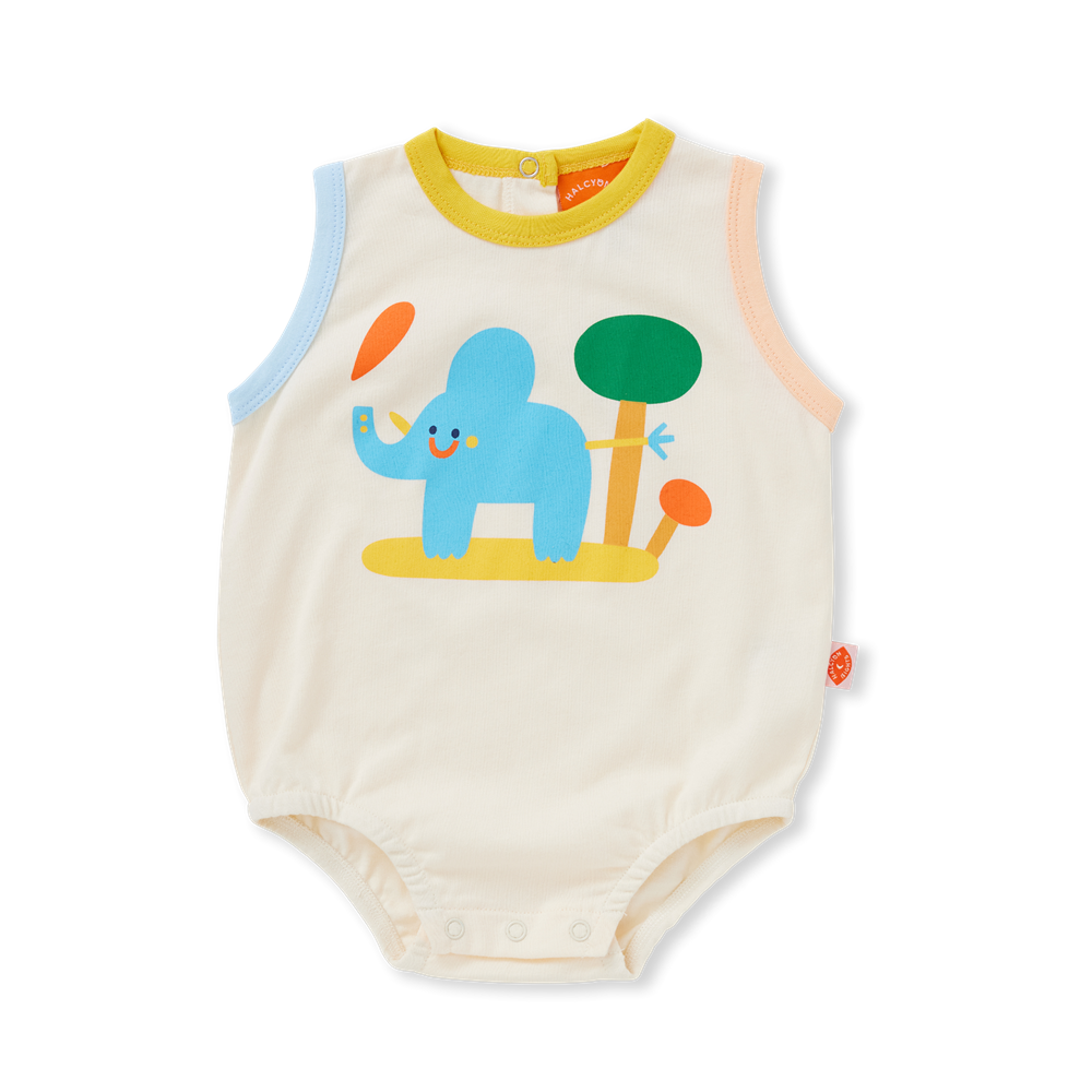 Cotton Singletsuit / Zoo Crew