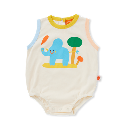 Cotton Singletsuit / Zoo Crew