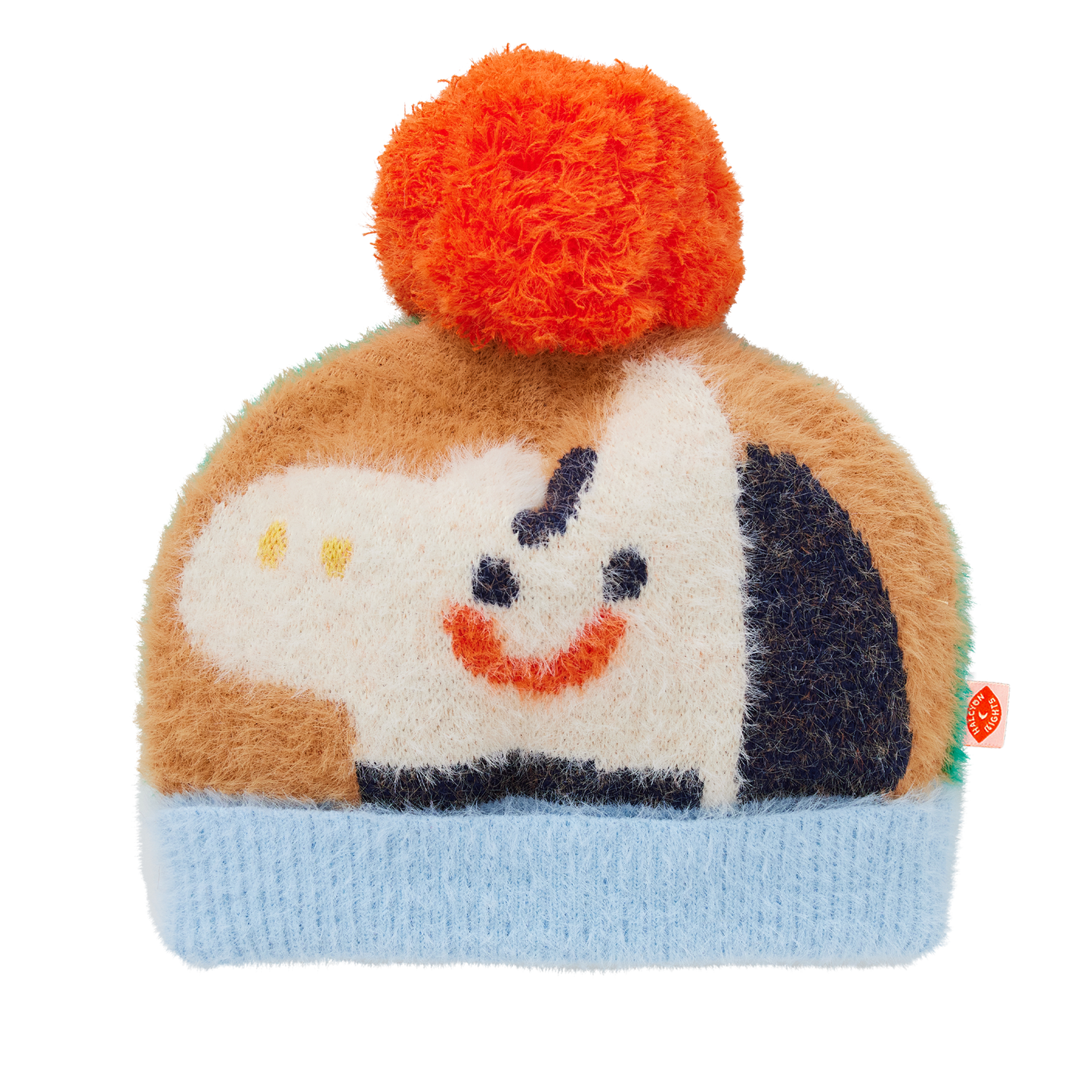 Fluffy Knit Beanie / Zoo Crew