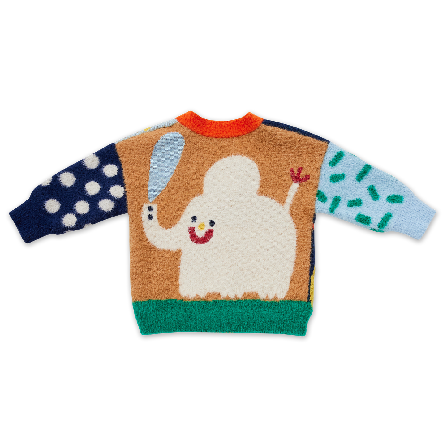 Fluffy Knit Cardigan / Zoo Crew