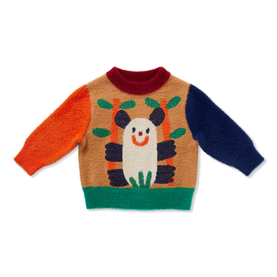 Fluffy Knit Jumper / Zoo Crew