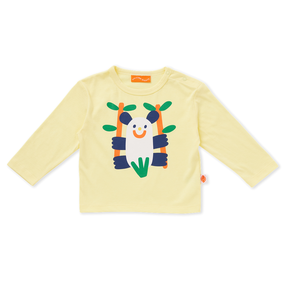 Cotton Long Sleeve T Shirt / Zoo Crew