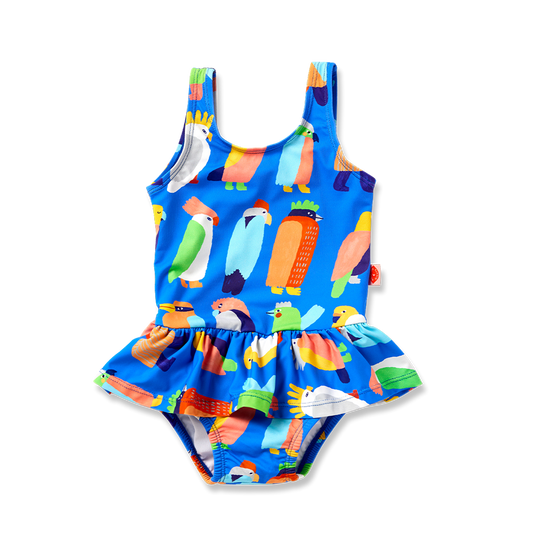 Baby Frill Bather Flamin' Galahs