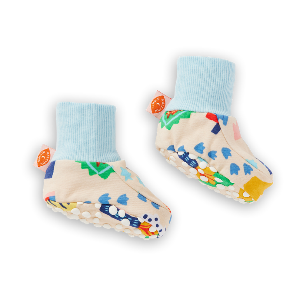 Trail Of Treasures Baby Booties