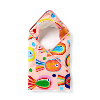 Baby Hooded Towel Fancy Fins