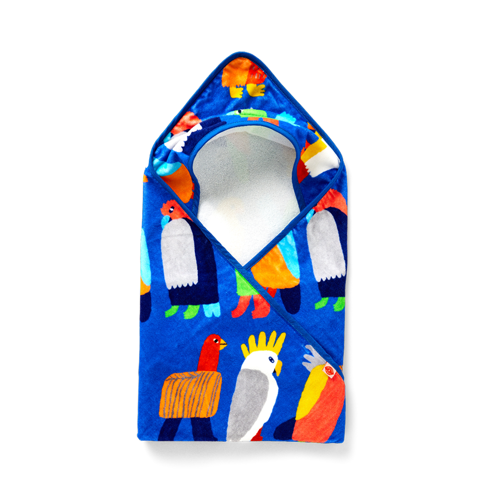 Baby Hooded Towel Flamin' Galahs