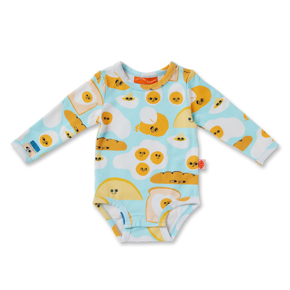 Brunch Buddies Long Sleeve Bodysuit