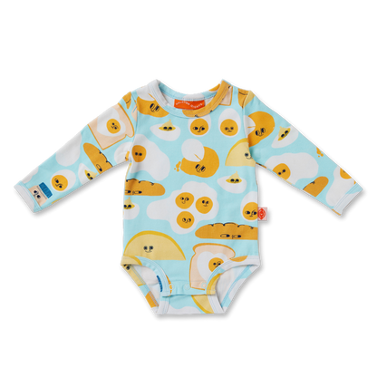 Brunch Buddies Long Sleeve Bodysuit