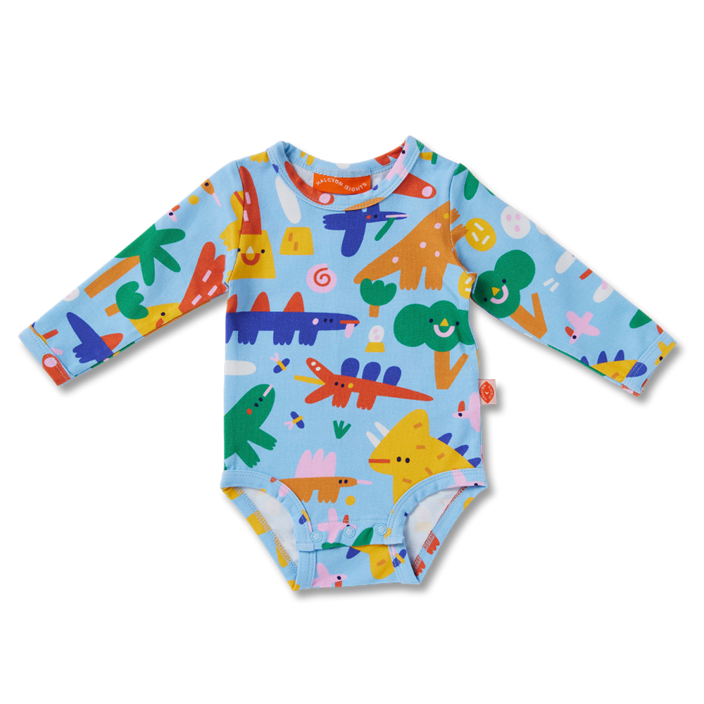 Dino Days Long Sleeve Bodysuit