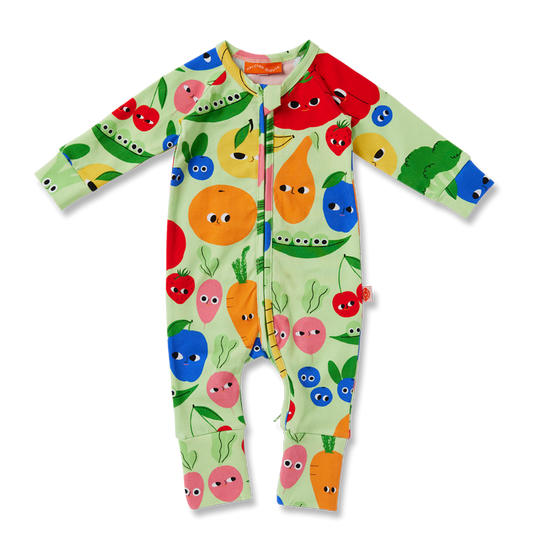 Happy Harvest Long Sleeve Romper