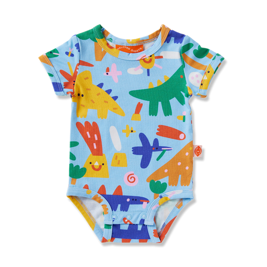 Dino Days Terry Bodysuit