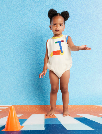 Cotton Singletsuit / Pedal Pals