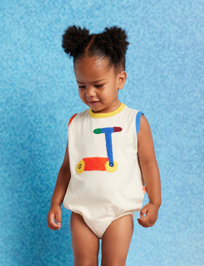 Cotton Singletsuit / Pedal Pals