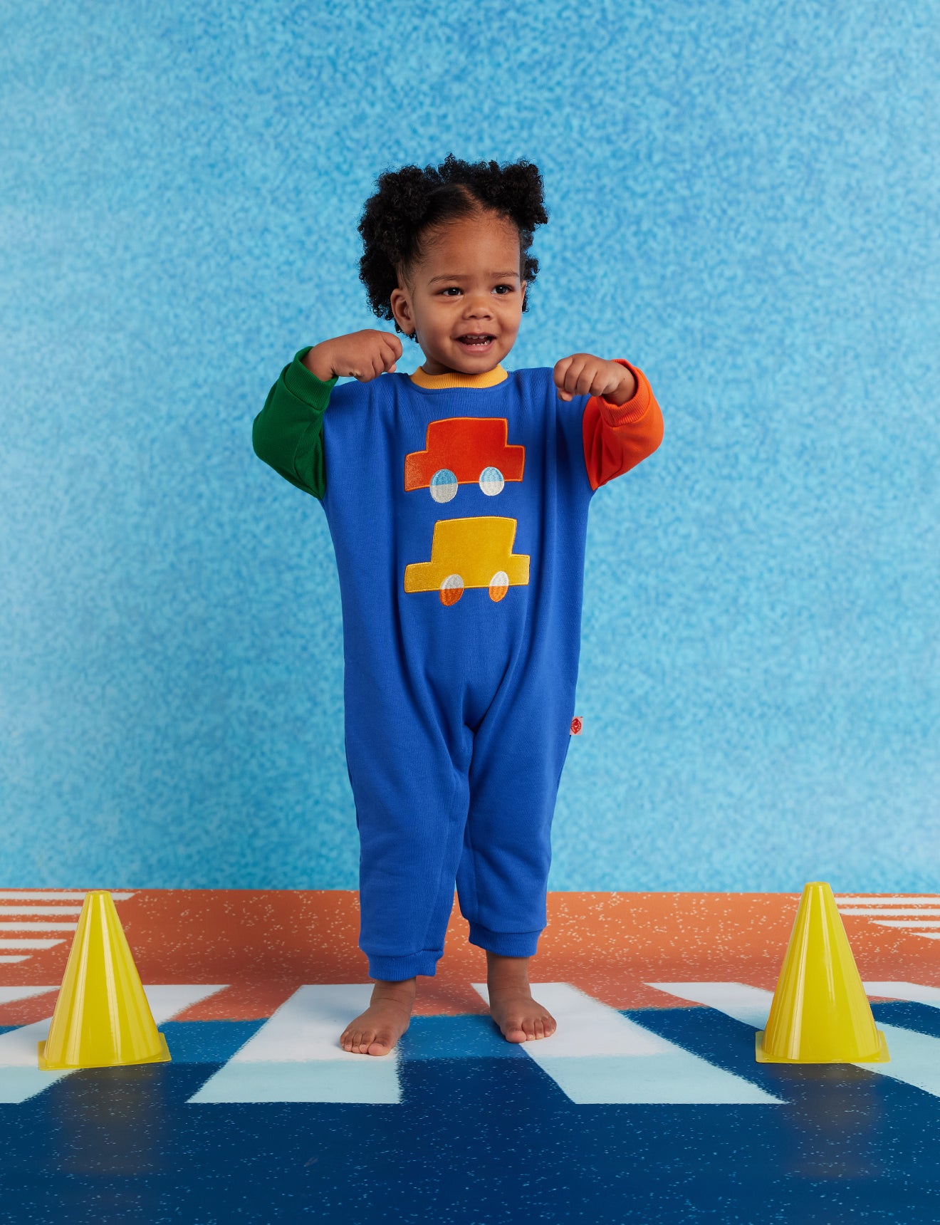 Fleece Jumpsuit / Beep Beep