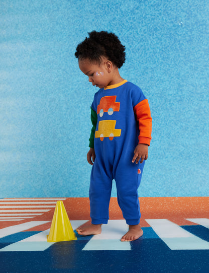 Fleece Jumpsuit / Beep Beep