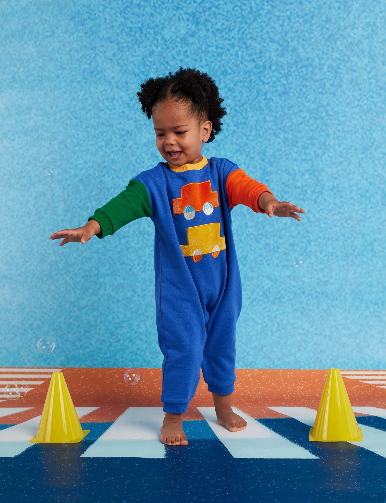 Fleece Jumpsuit / Beep Beep