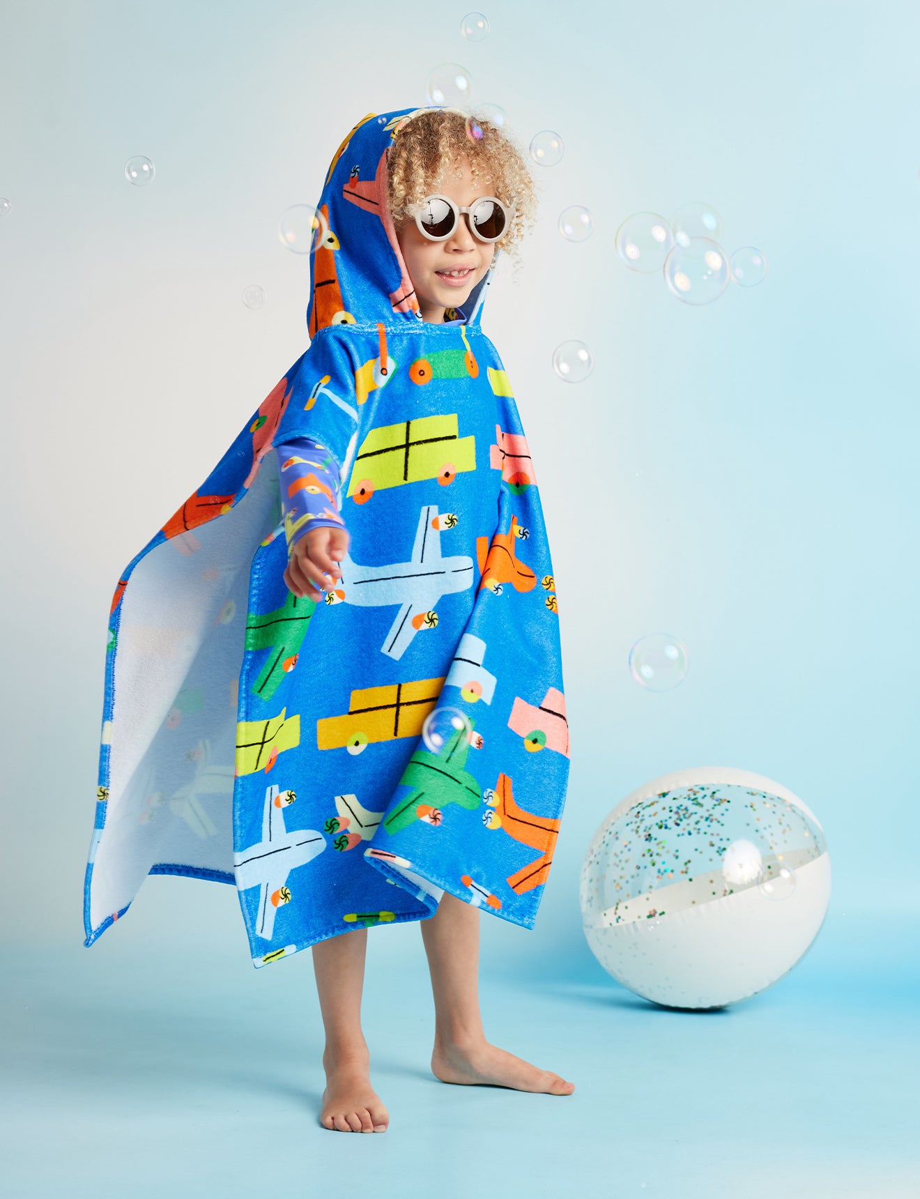 Poncho Towel / Beep Beep