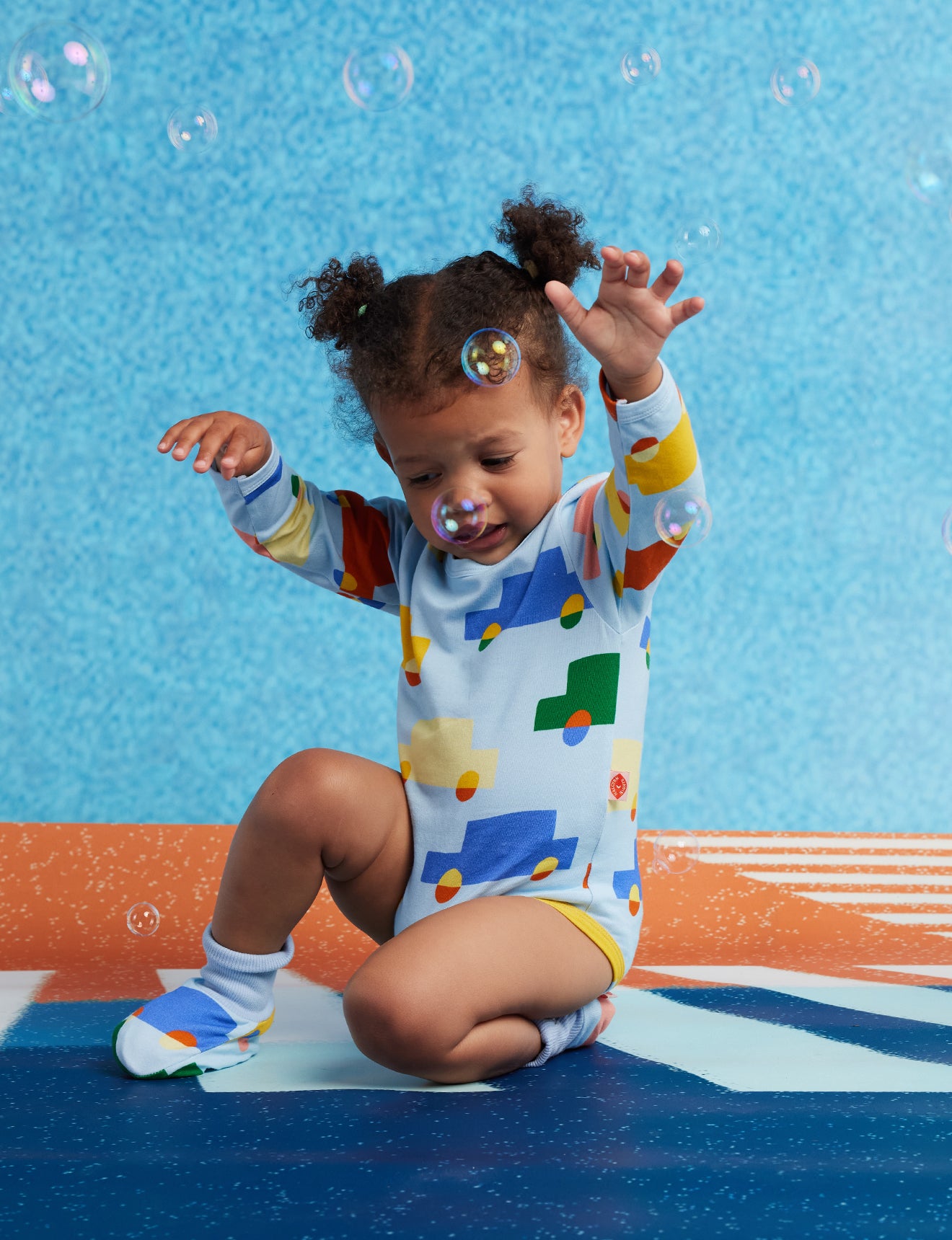 Long Sleeve Bodysuit / Beep Beep