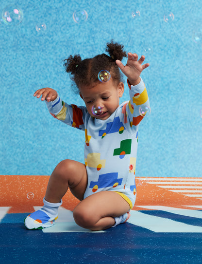 Long Sleeve Bodysuit / Beep Beep