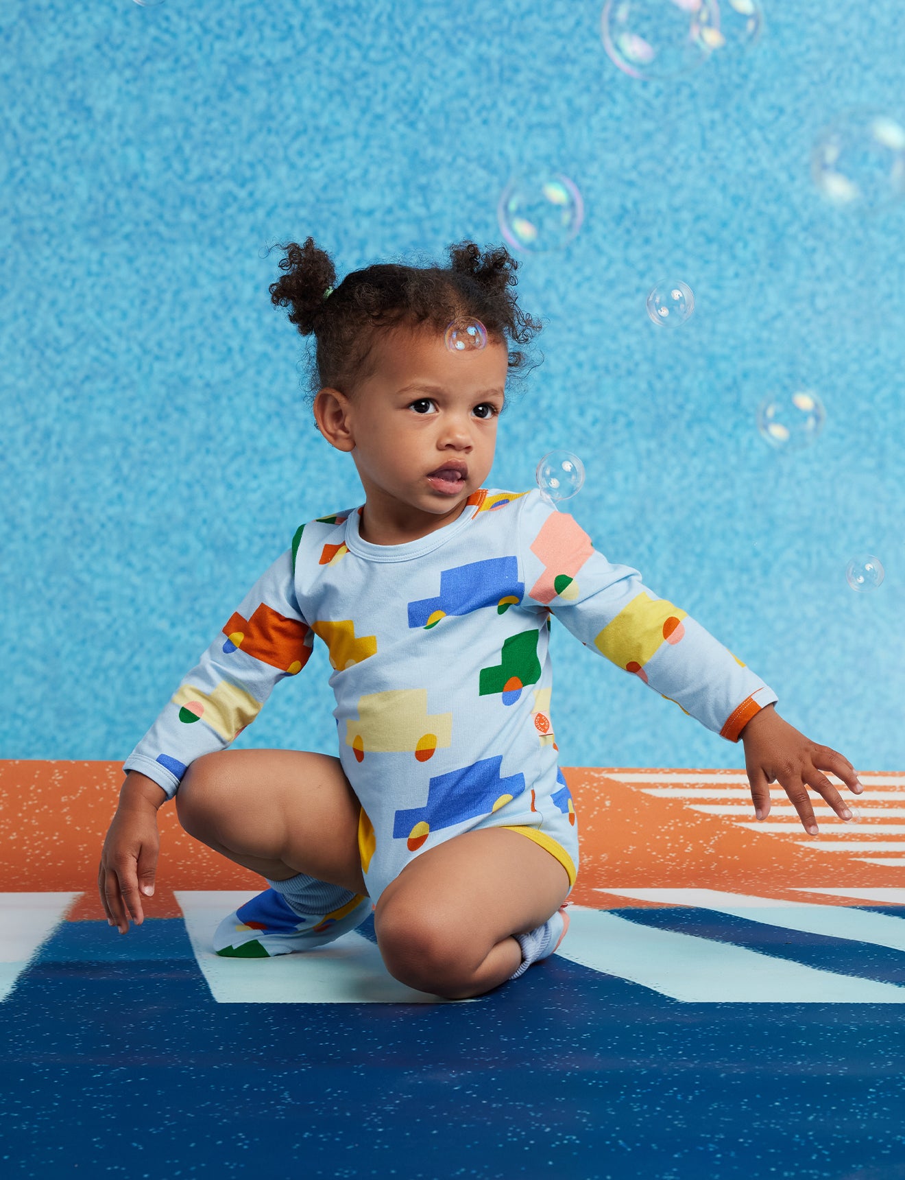 Long Sleeve Bodysuit / Beep Beep