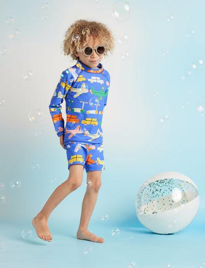Long Sleeve Rash Vest / Beep Beep