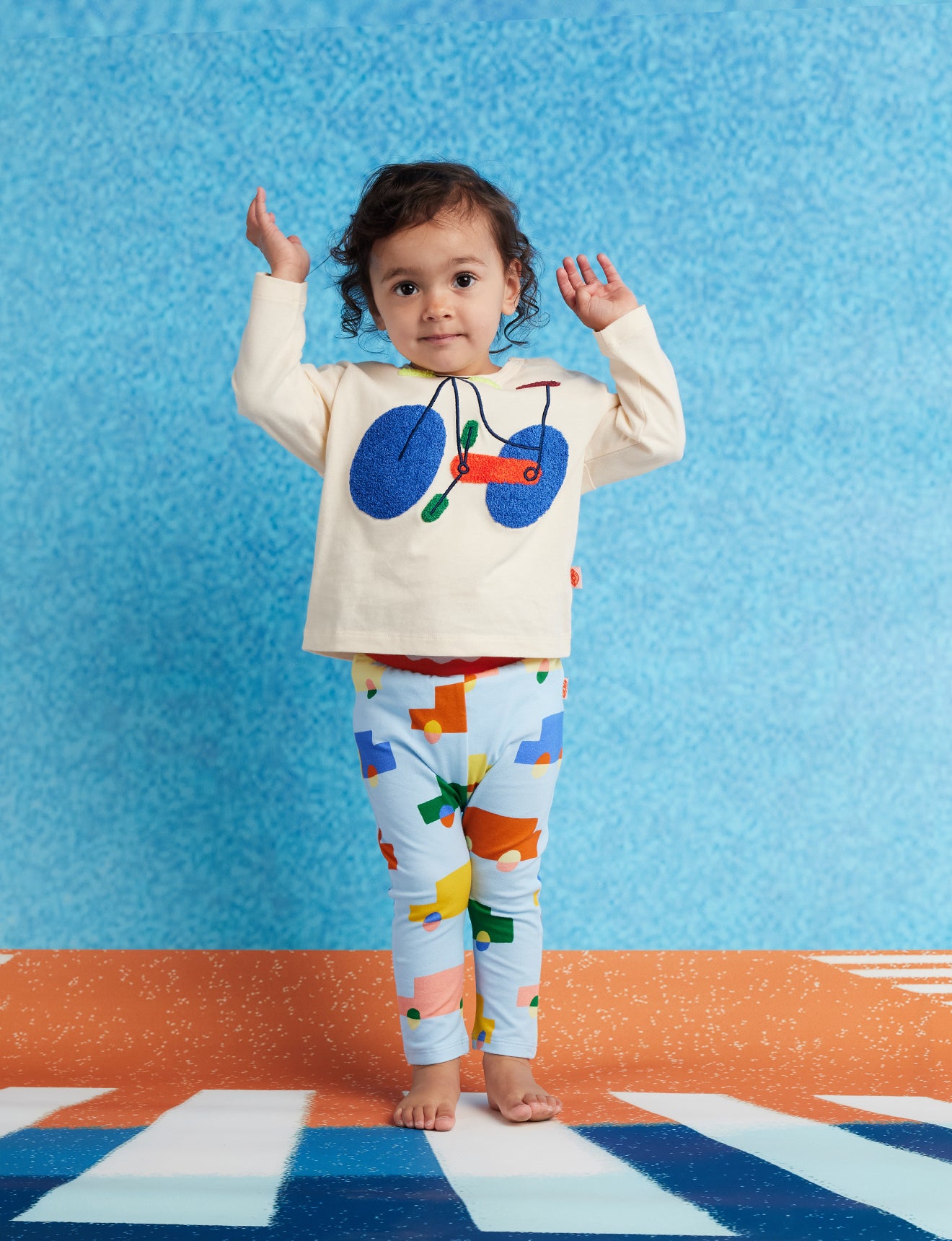 Cotton Long Sleeve T Shirt / Pedal Pals