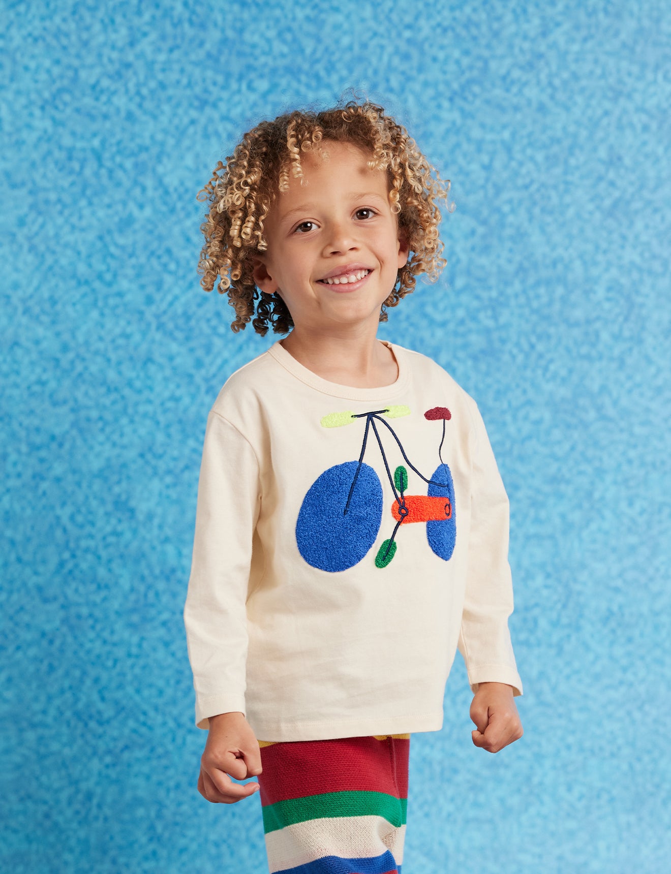 Cotton Long Sleeve T Shirt / Pedal Pals