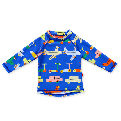 Long Sleeve Rash Vest / Beep Beep