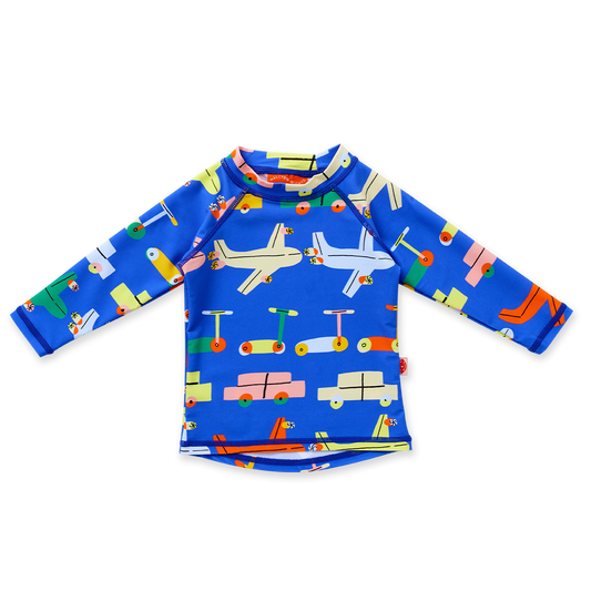 Long Sleeve Rash Vest / Beep Beep