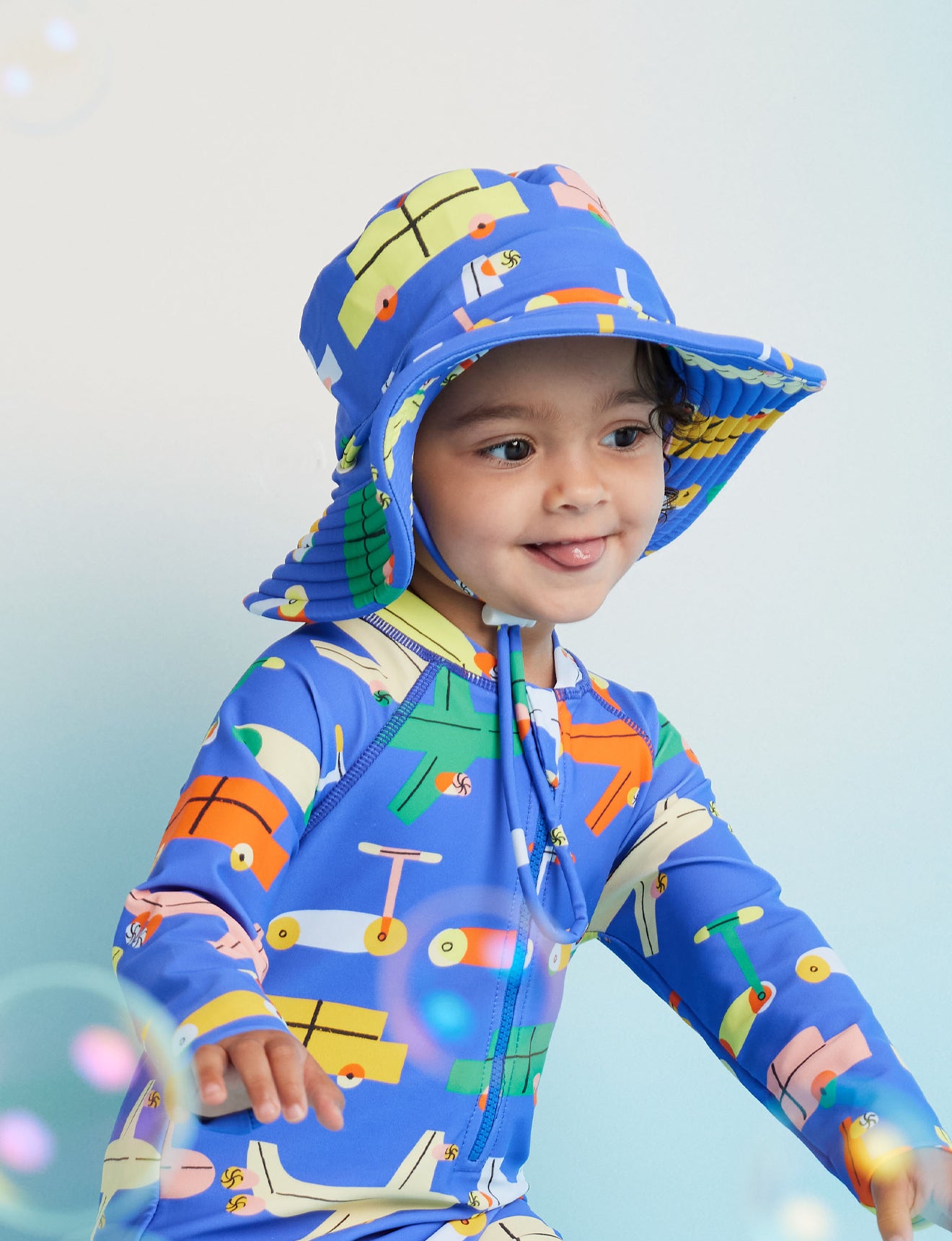 Swim Bucket Hat / Beep Beep