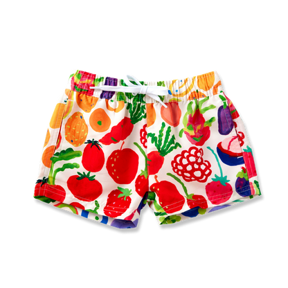 Kids Boardshorts Eat The Rainbow